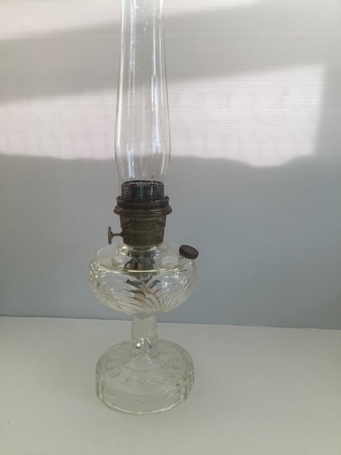 Mantle Lamp Co/Aladdin Model B Tall Washington Drape Oil Lamp