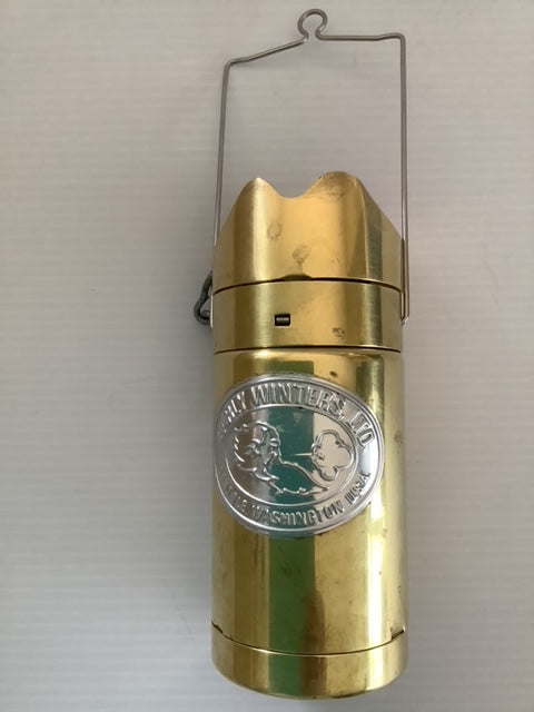 Early Winters Brass Telescoping Candle