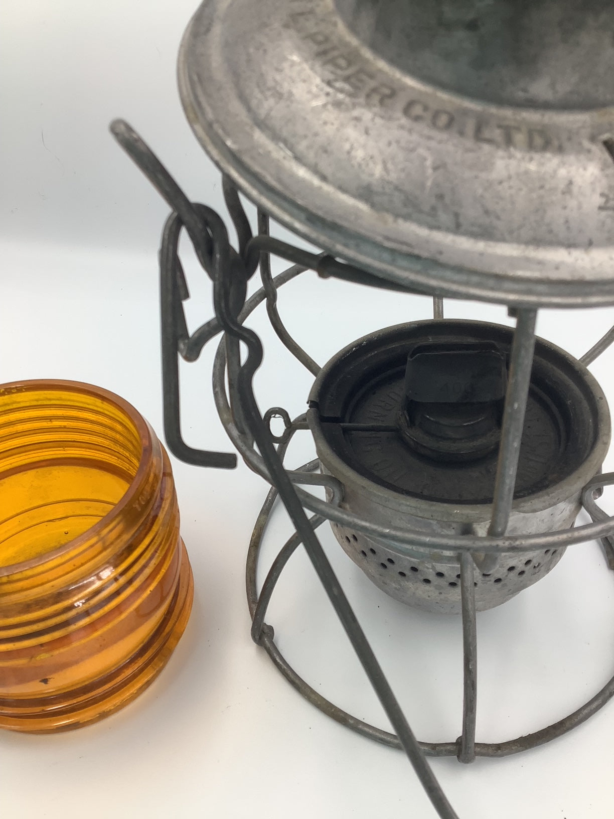 CNR Hiram L. Piper Adlake Kero Brakeman's Lantern