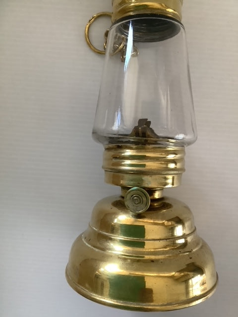 Brass Skaters Lamp