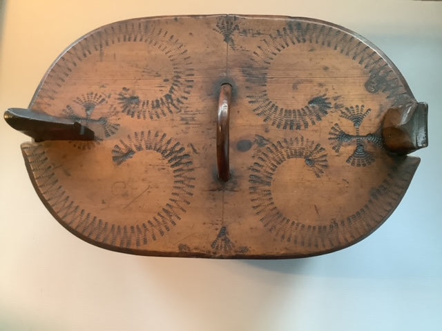 Antique 19th Century Scandinavian Tine Box