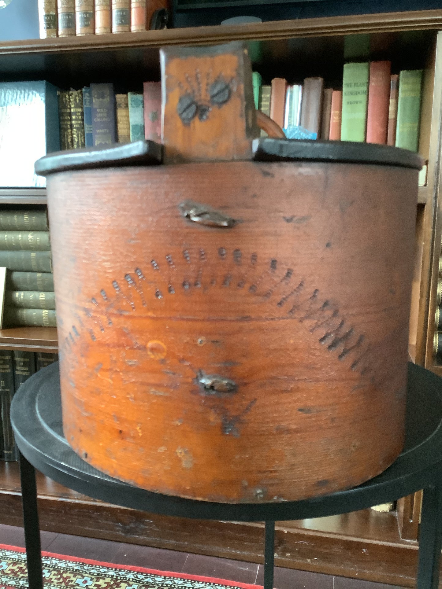 Antique 19th Century Scandinavian Tine Box
