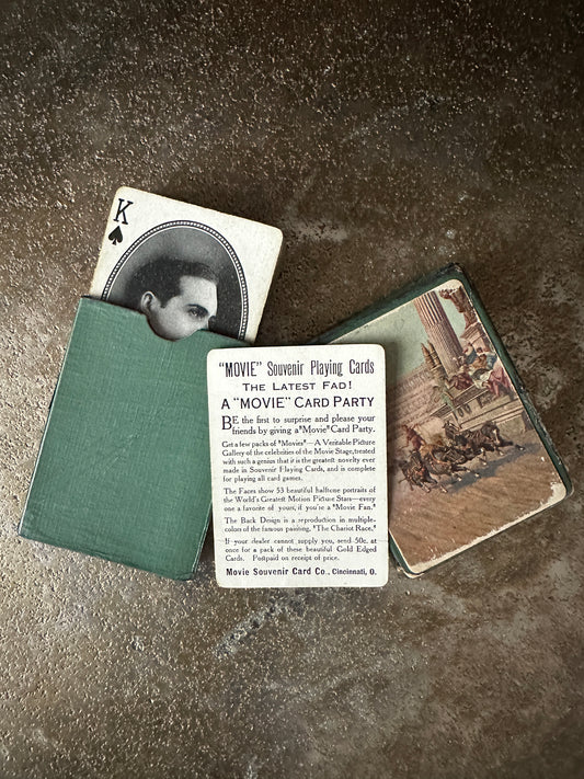 Movie Souvenir Playing Cards - 1916