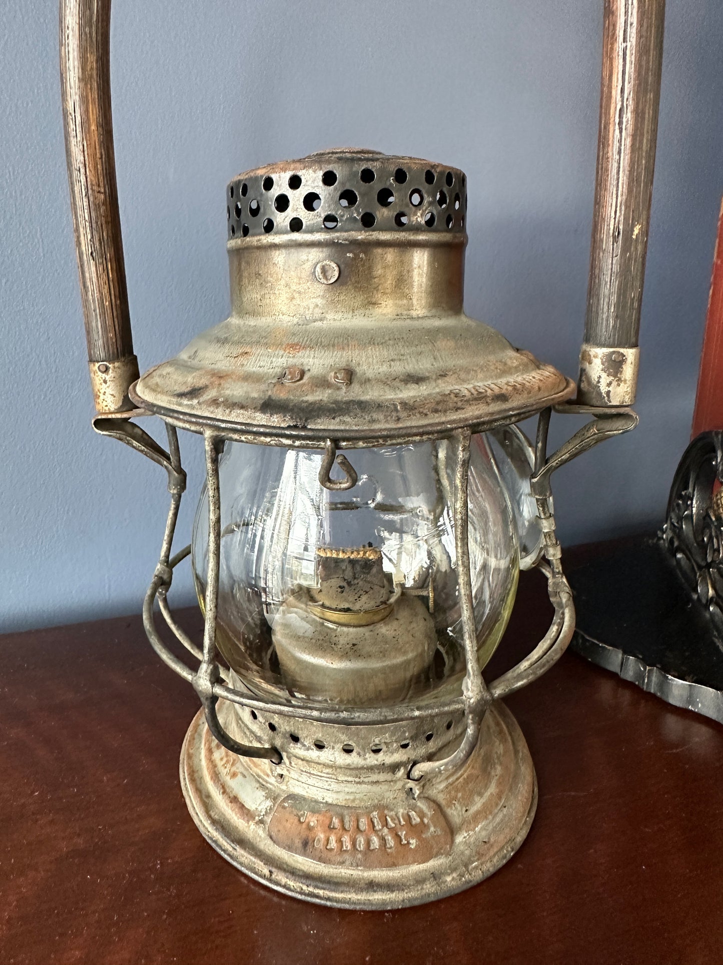 CPR Adams & Westlake "Adlake" Reliable Switchman's Lantern - 1920's