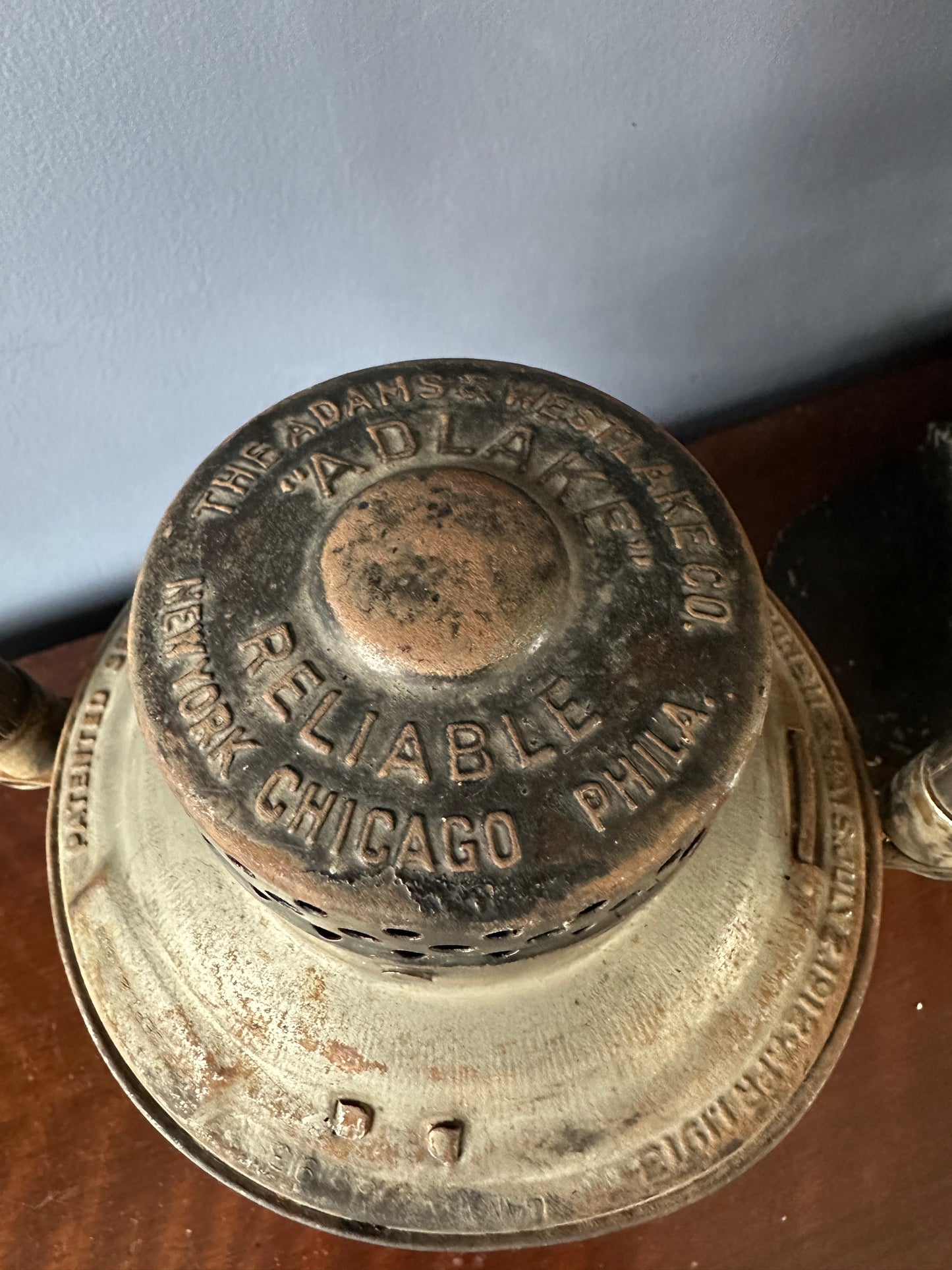 CPR Adams & Westlake "Adlake" Reliable Switchman's Lantern - 1920's