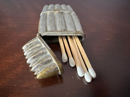 Vintage Match Safe / Vesta