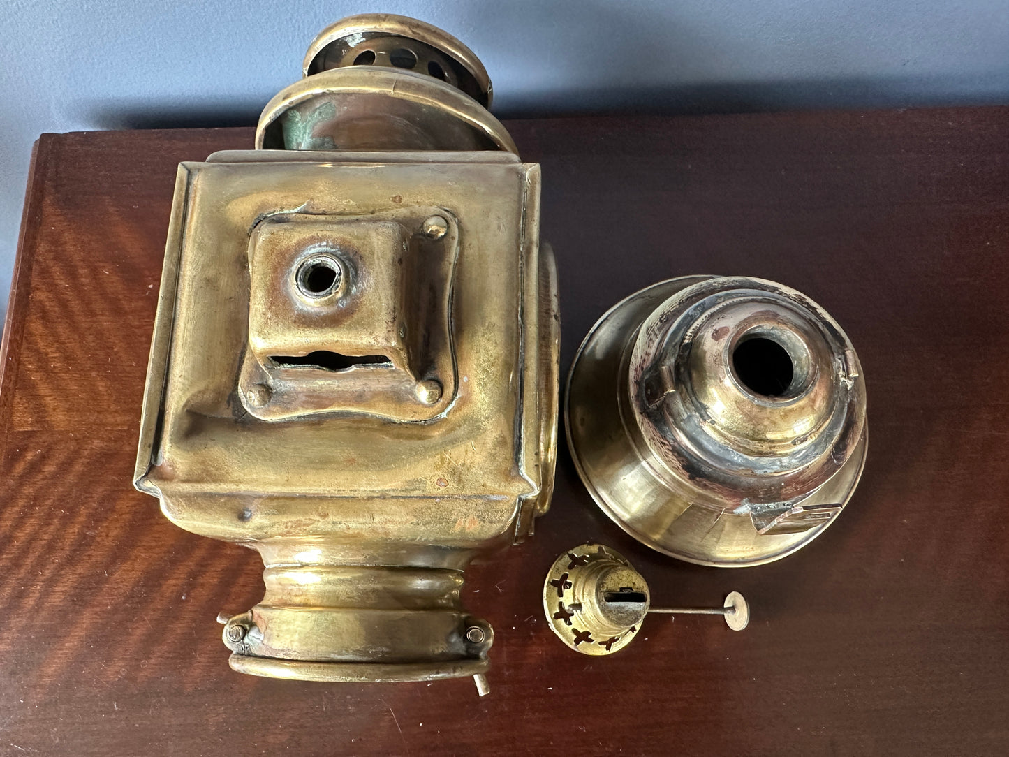 Brass Side Car / Carriage Lamp