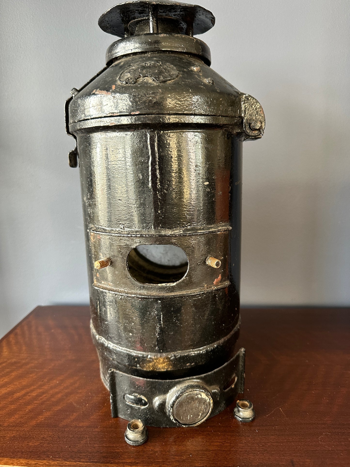 British LMS Railway Adlake No. 22 Signal Lamp