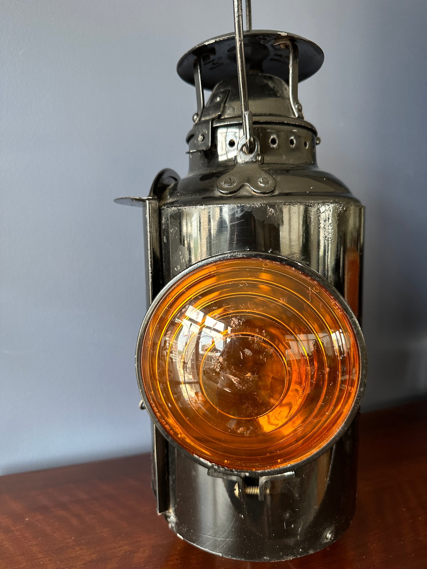 CNR Hiram Piper Railroad Semaphore Lamp