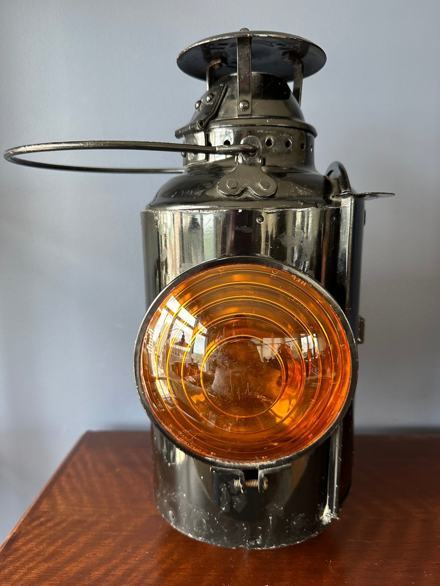 CNR Hiram Piper Railroad Semaphore Lamp