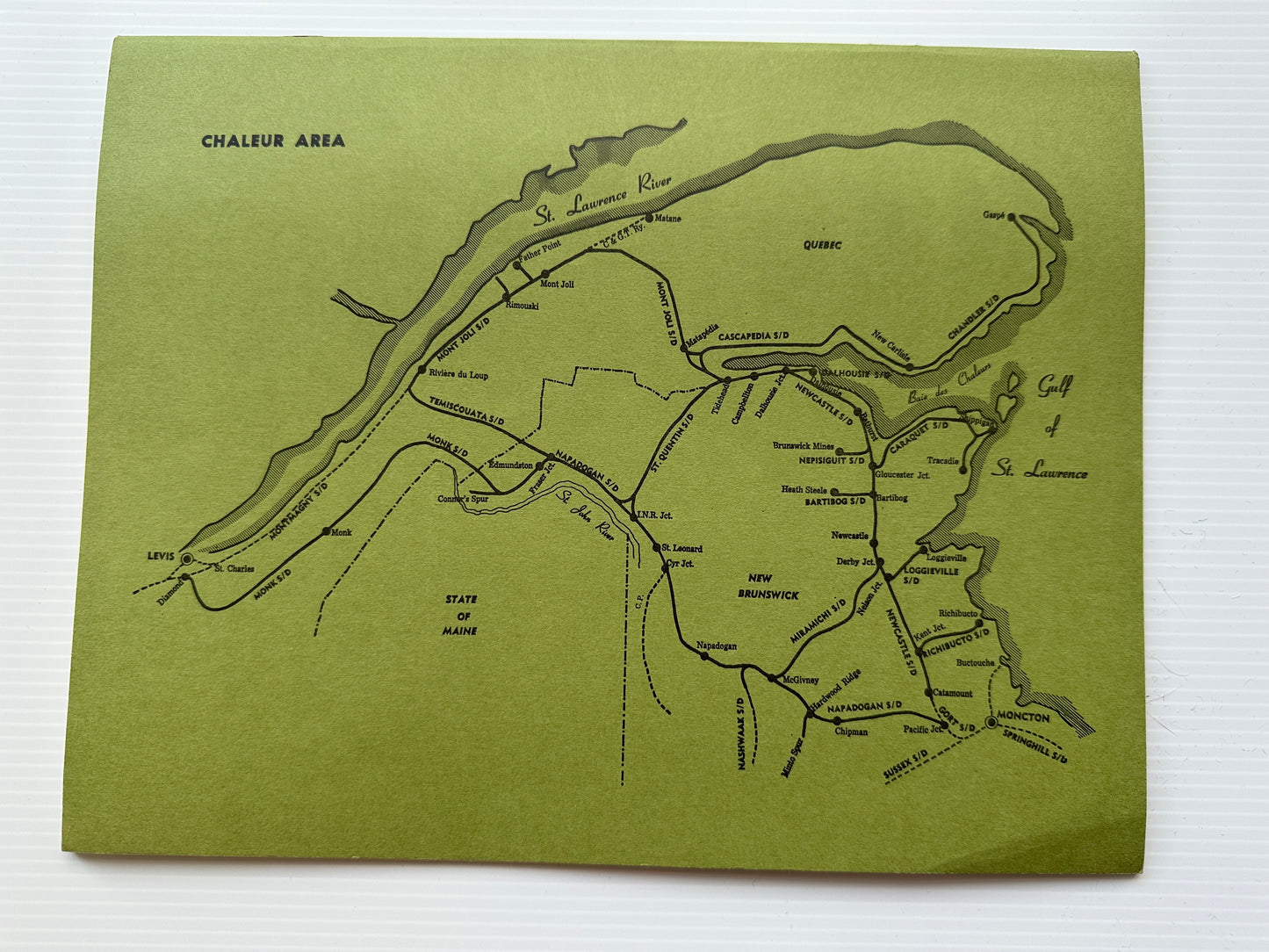 Canadian National Railways (CNR) Employees' Operating Timetable - Atlantic Region - Chaleur Area - Oct 1969, #18