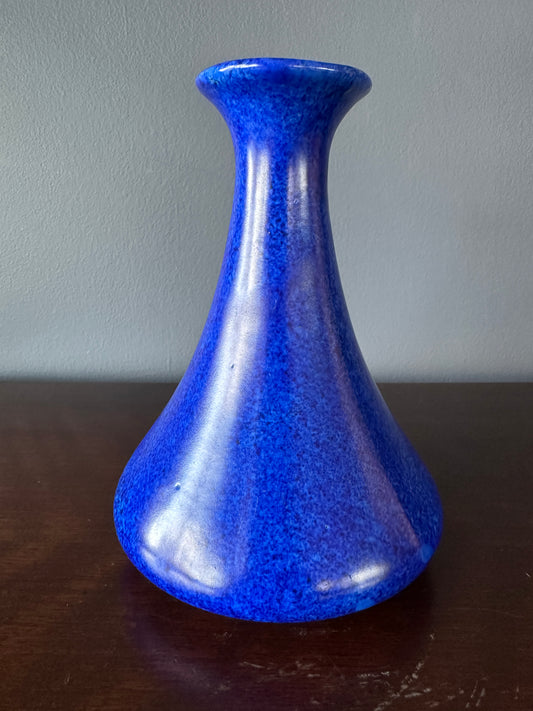 Clews & Co Blue Chameleon Ware Tunstall Vase