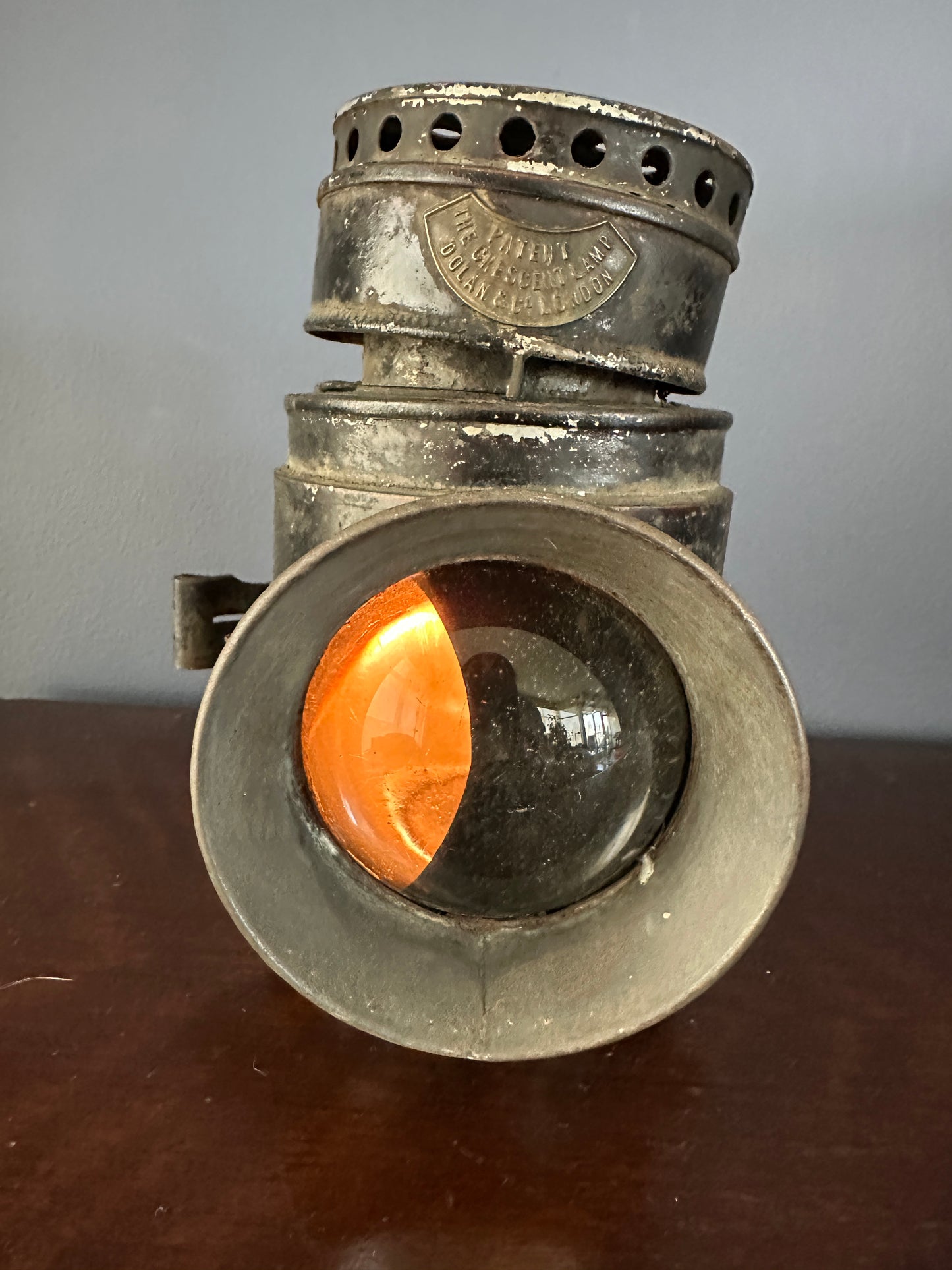 Dolan & Co. “The Crescent Lamp” Bullseye/Dark Hand Lantern