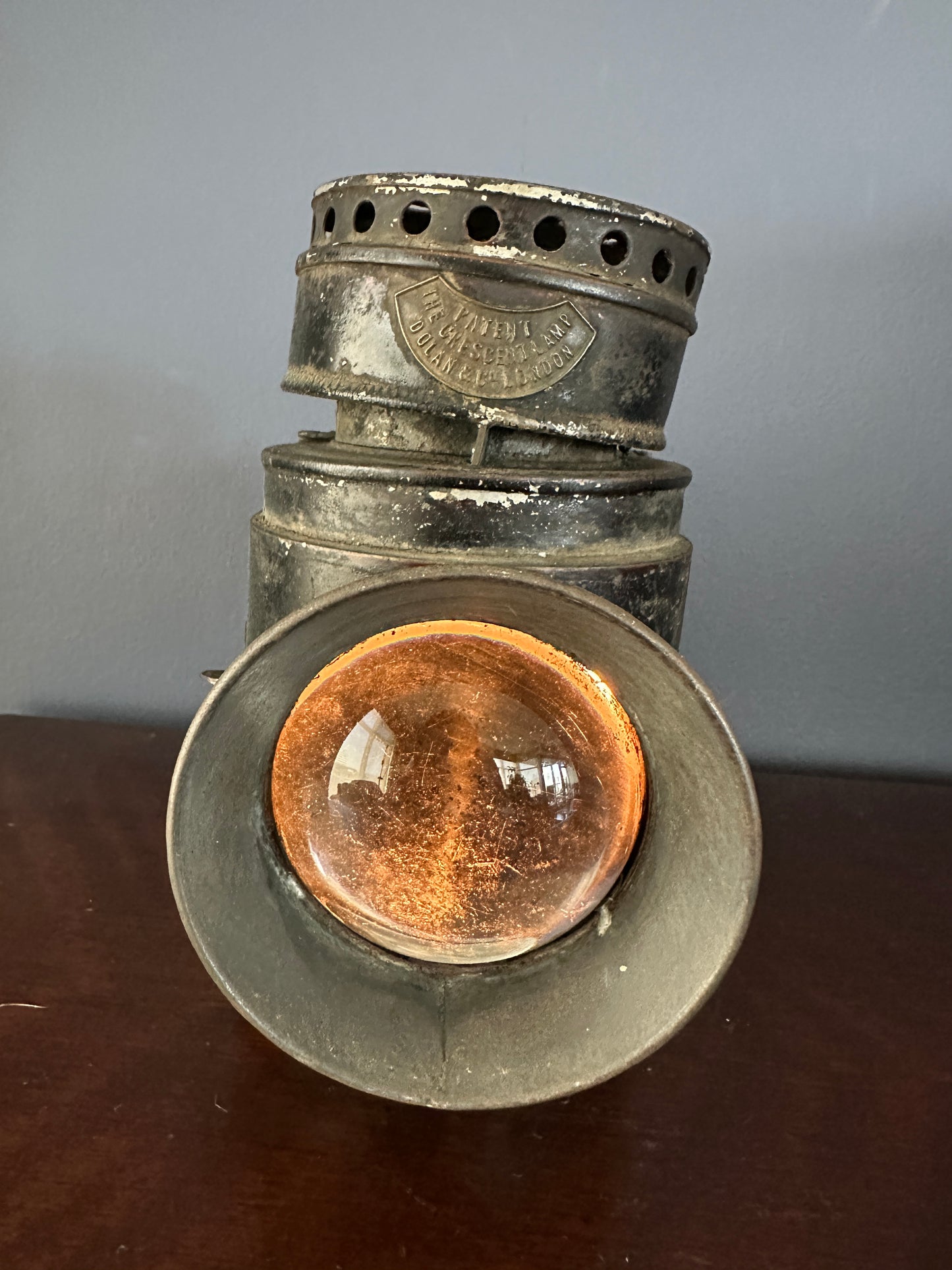 Dolan & Co. “The Crescent Lamp” Bullseye/Dark Hand Lantern