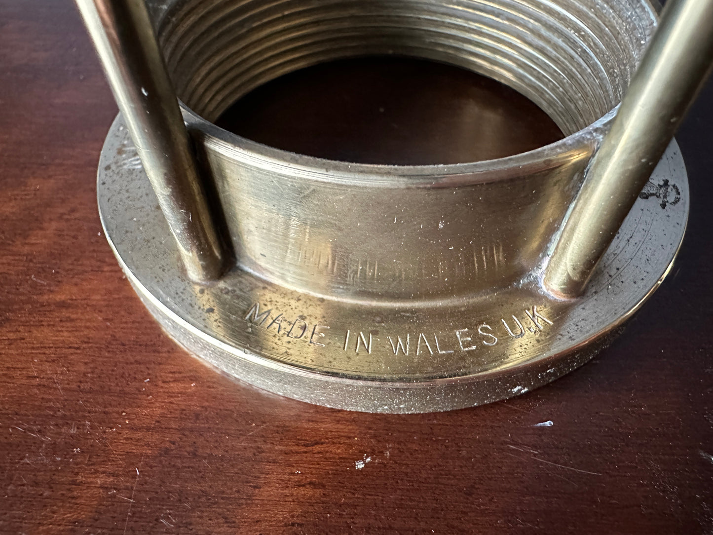 E. Thomas & Williams Brass Miners Lamp