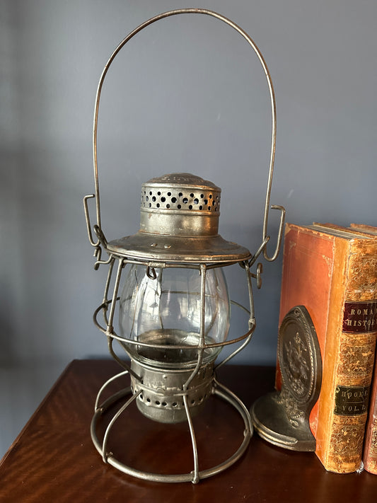 CNR E.T. Wright & Co. Tall Globe Brakeman's Lantern - 1920's