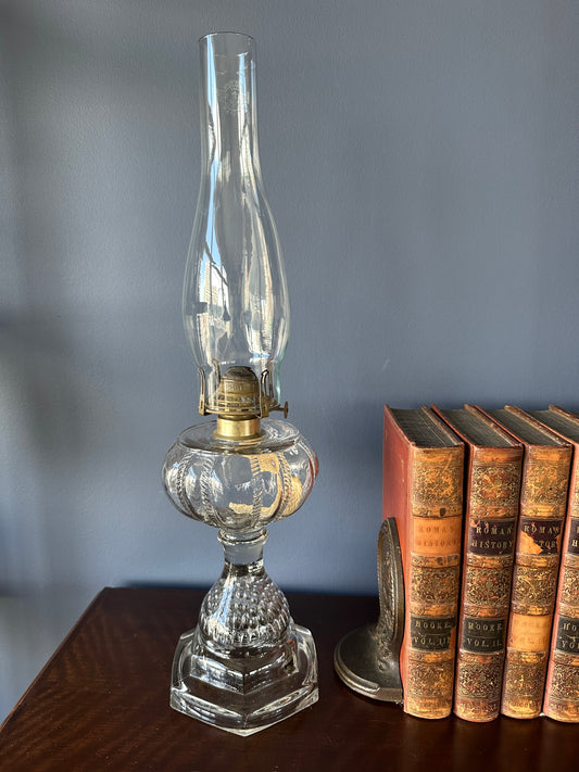 The Clark Findlay Glass Oil Lamp