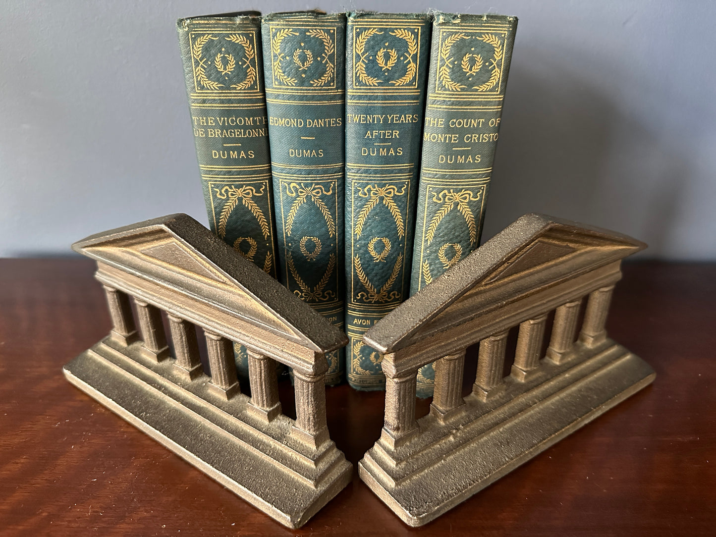Greek Temple Bookends