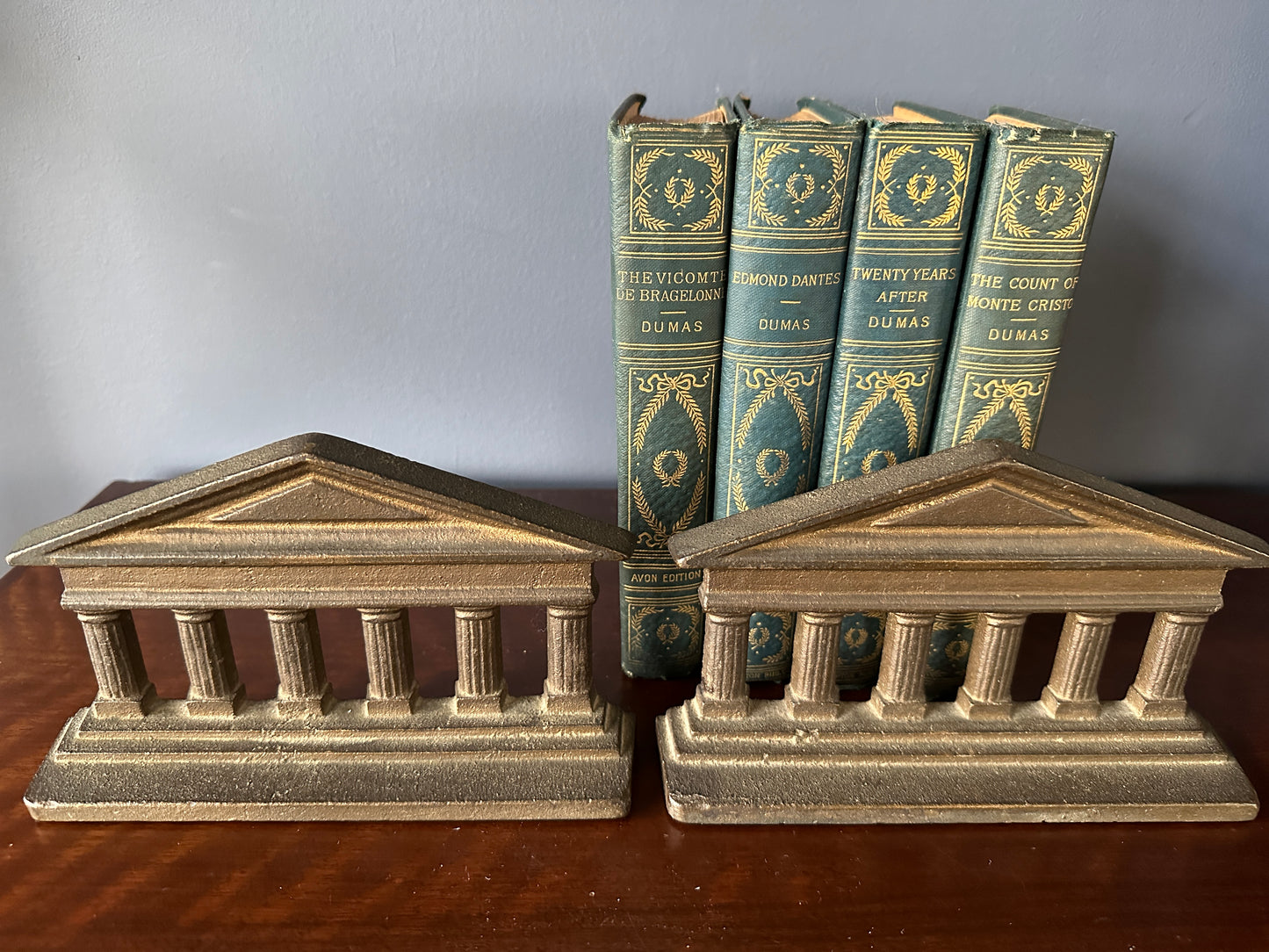 Greek Temple Bookends