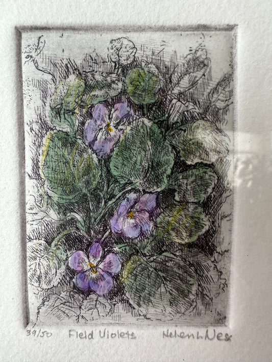 Helen L. Ness Limited Edition Signed Prints (Set of 4)