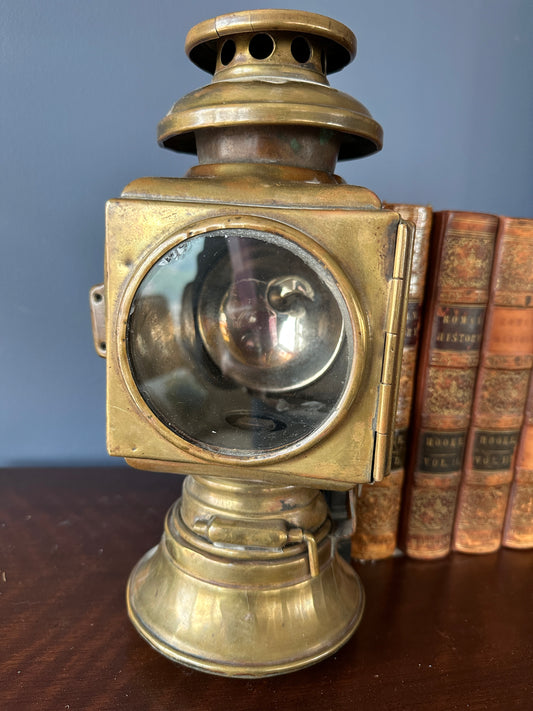 Brass Side Car / Carriage Lamp