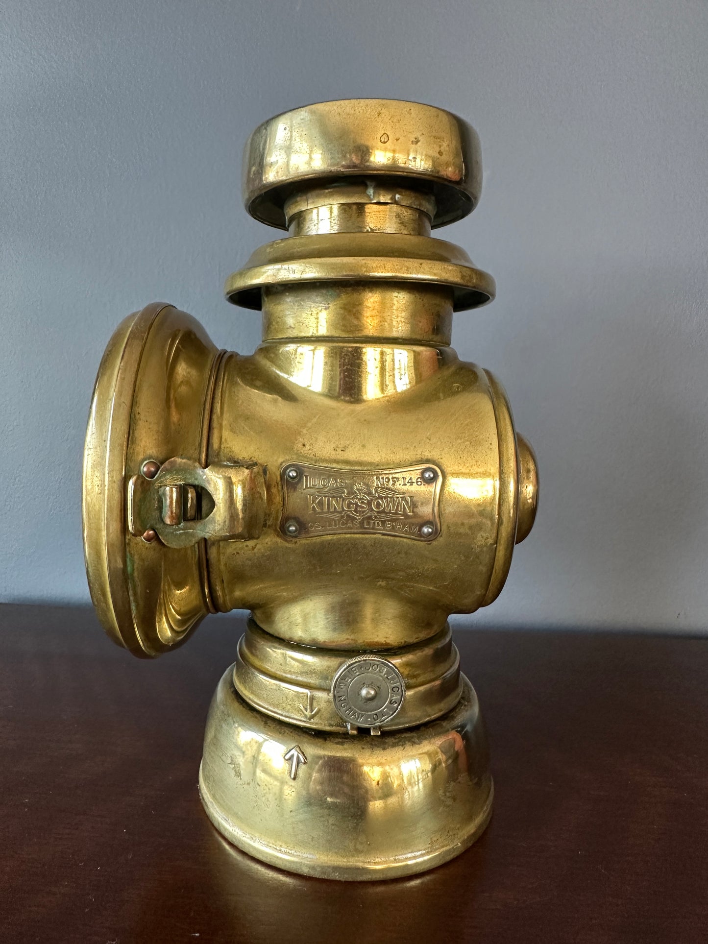 Joseph Lucas King's Own F146 Automobile Side Lantern