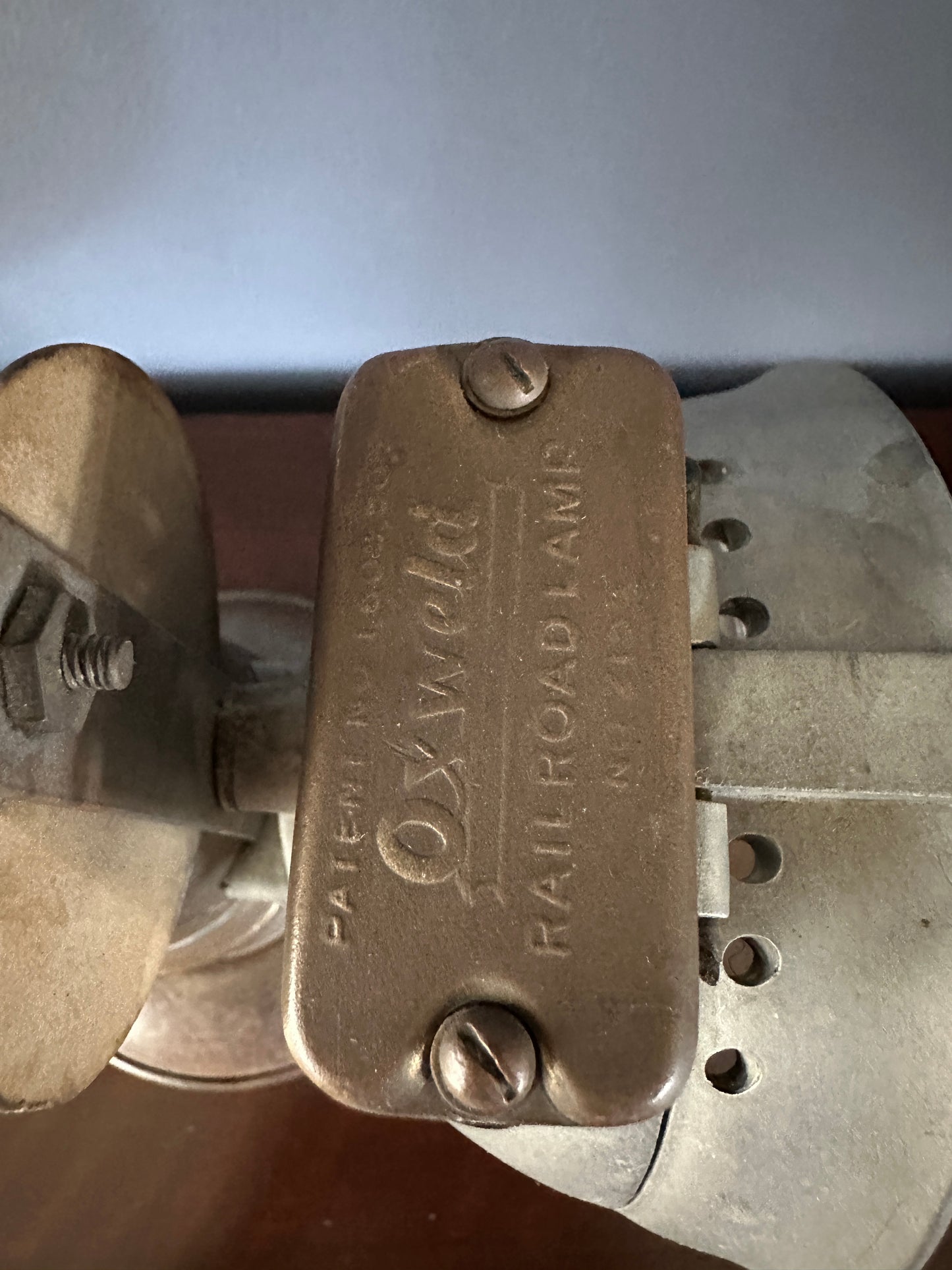 Oxweld No. 2155 Carbide Railroad Inspector's Lamp
