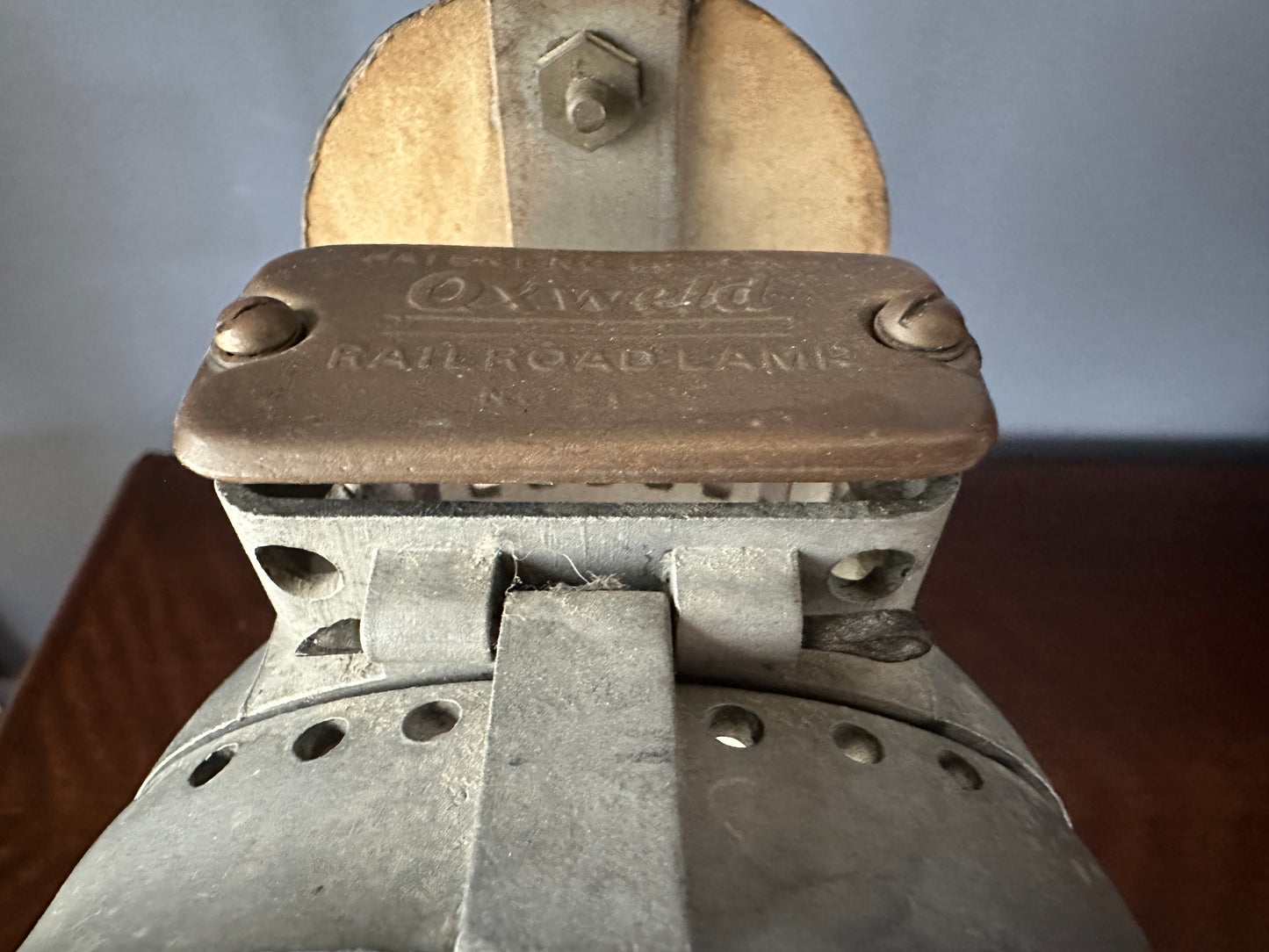 Oxweld No. 2155 Carbide Railroad Inspector's Lamp