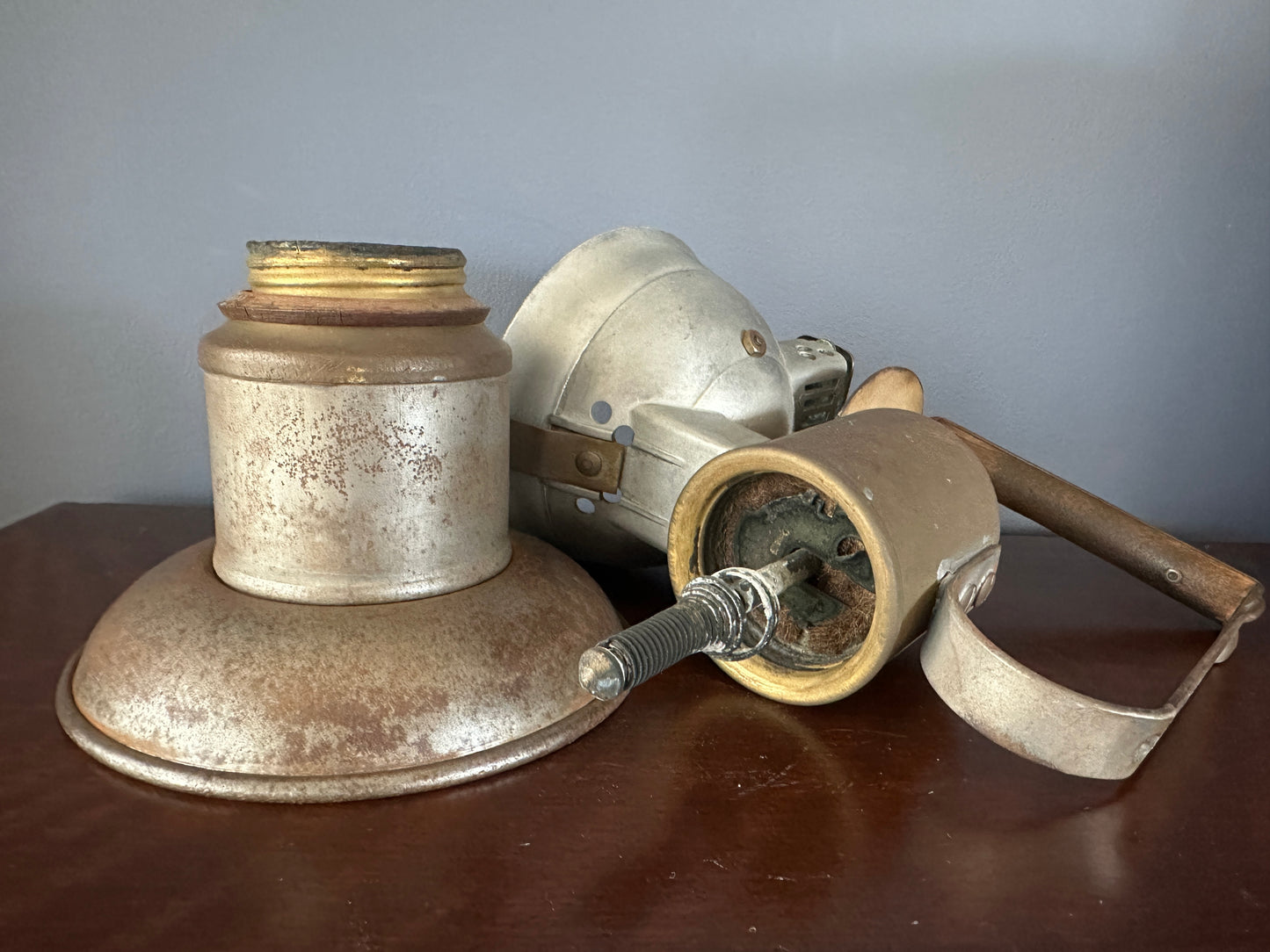 Oxweld No. 2155 Carbide Railroad Inspector's Lamp