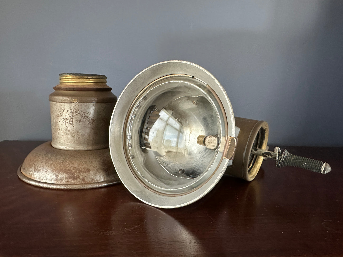 Oxweld No. 2155 Carbide Railroad Inspector's Lamp