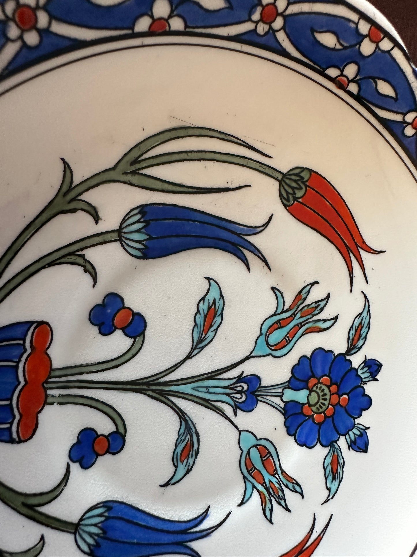 Paragon English China Cup and Saucer - "Reproduction of Old Rhodian"