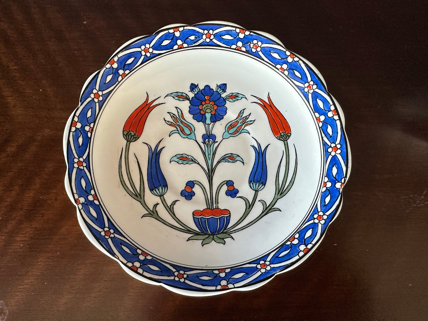 Paragon English China Cup and Saucer - "Reproduction of Old Rhodian"