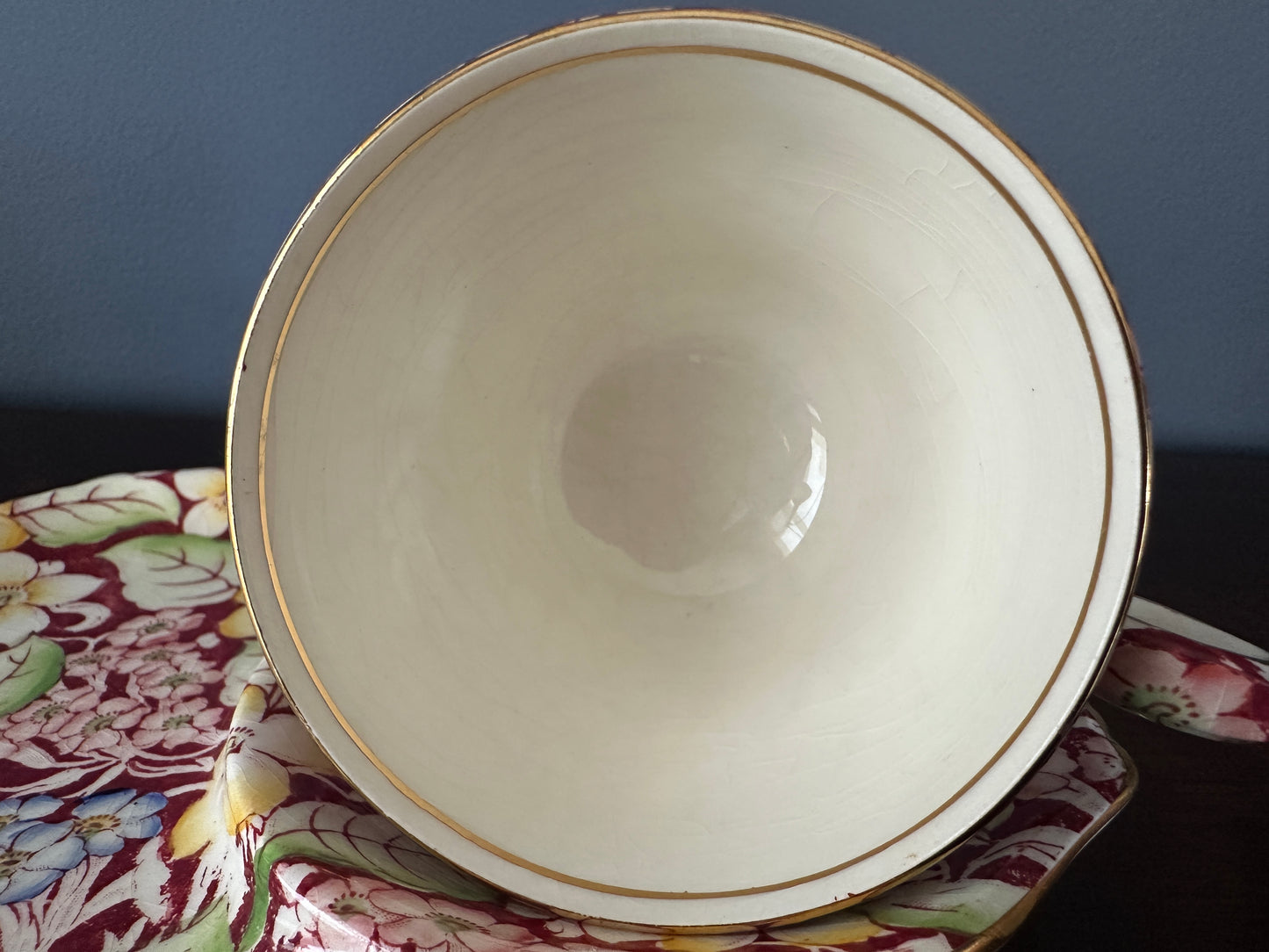 Royal Winton Grimwades "Spring Glory" Chintz Tennis/Snack Set