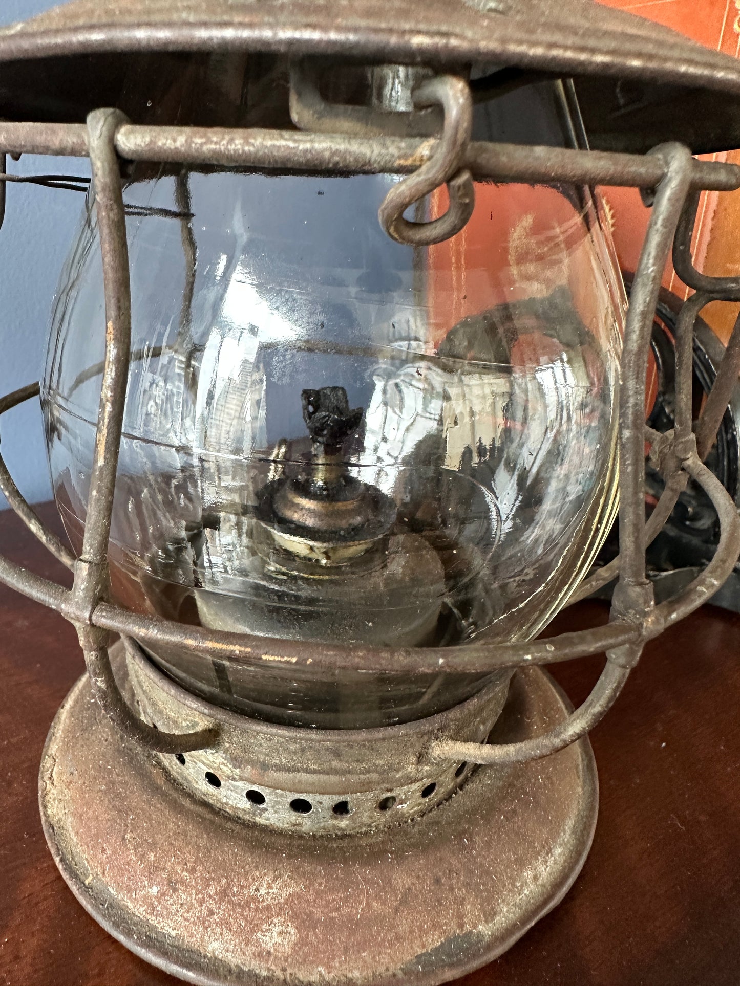 T.L. Moore Switchman's Railway Lantern - 1915