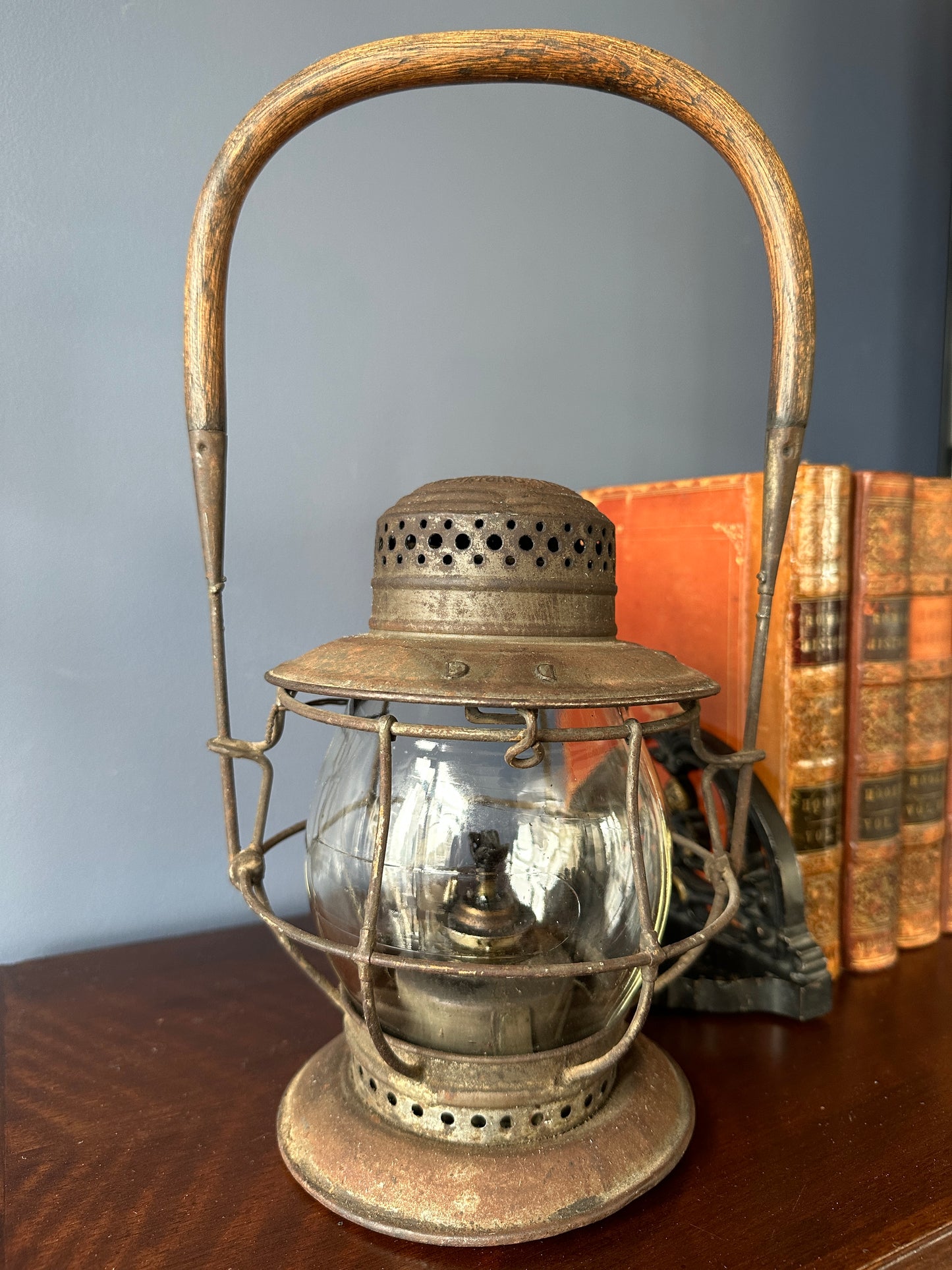 T.L. Moore Switchman's Railway Lantern - 1915