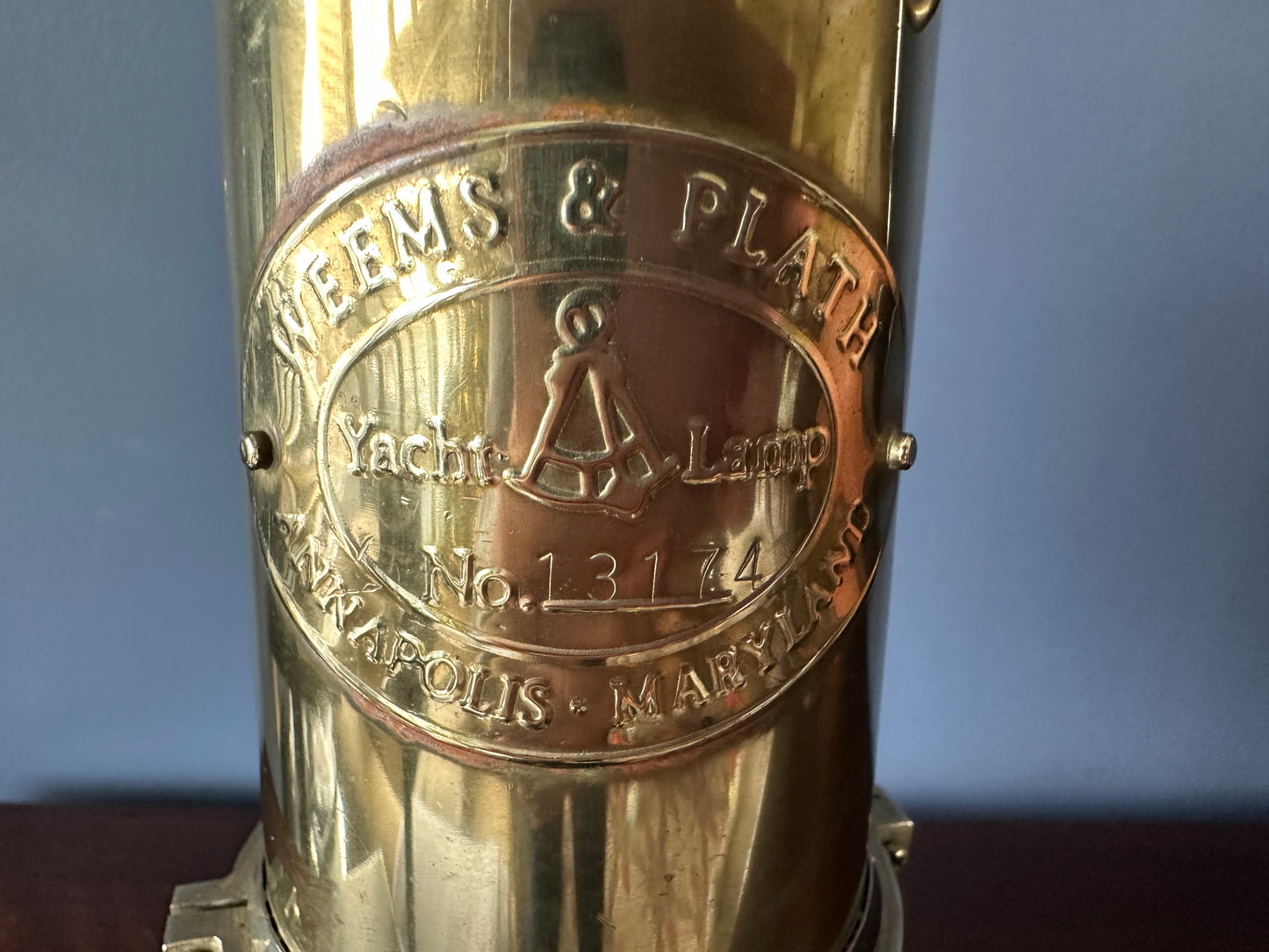 Weems & Plath #700 Yacht Lamp