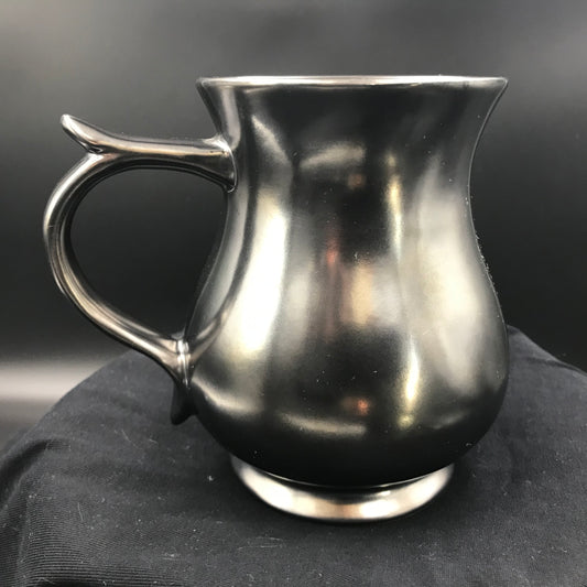 Prinknash Gunmetal/Pewter Glaze Pint Mug / Tankard