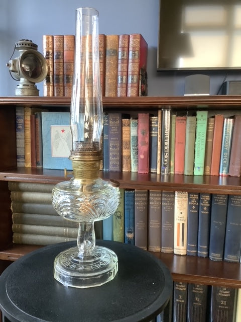 Mantle Lamp Co/Aladdin Model B Tall Washington Drape Oil Lamp