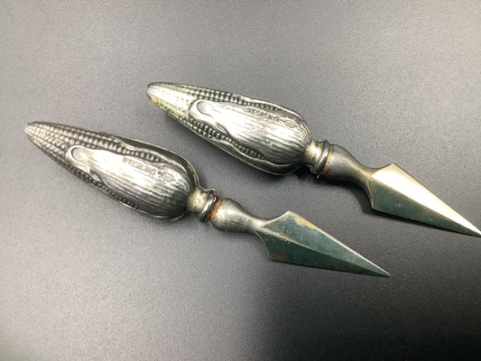 Sterling Silver Vintage Corn Harpoons